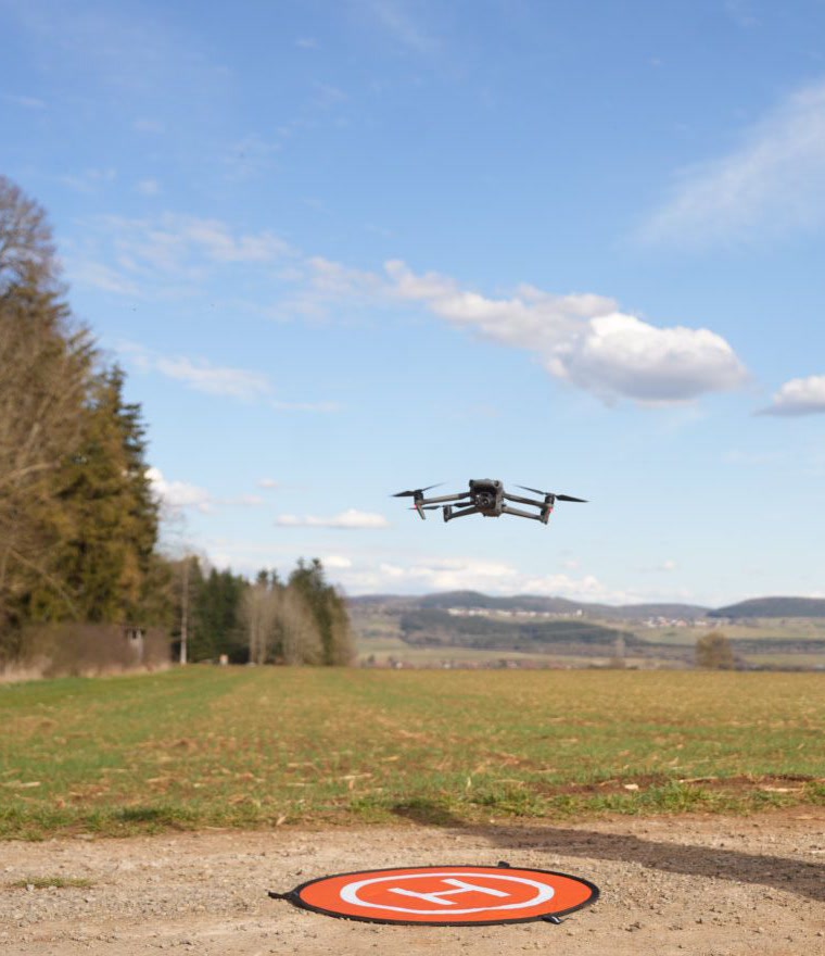 Drohnensuche & technische Ortung